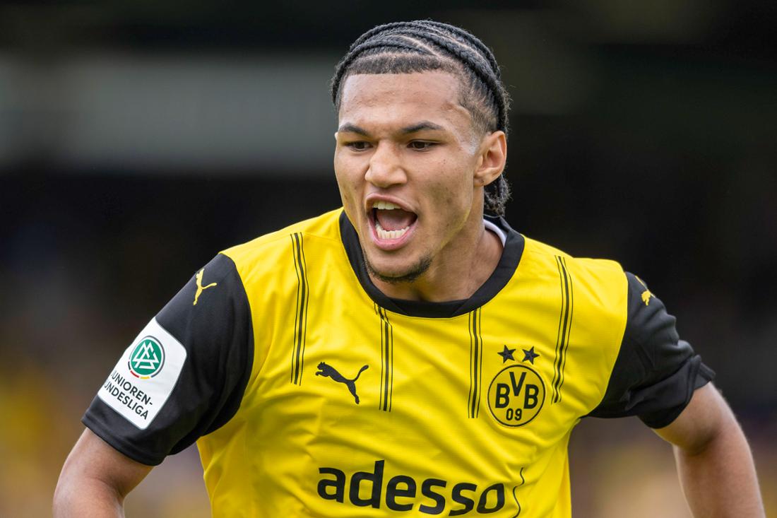 Paris Brunner gilt als Toptalent beim BVB, wartet aber noch auf seine Chance im Profibereich.