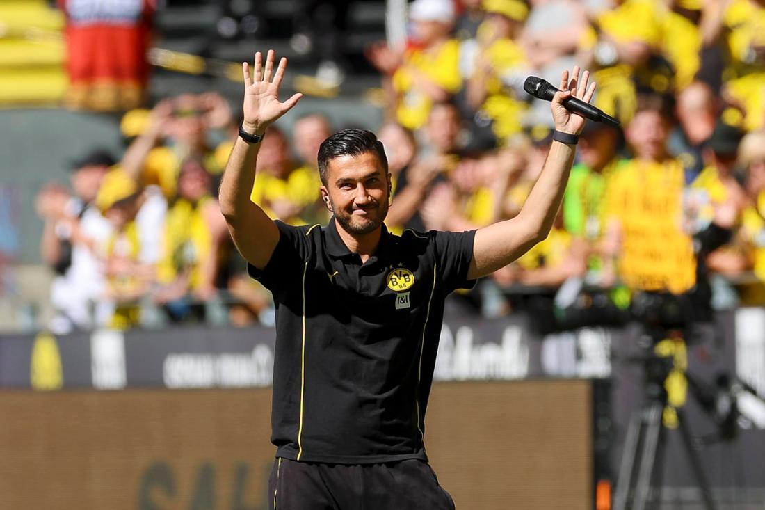 Nuri Şahin hielt vor dem Test gegen Aston Villa eine kurze, aber emotionale Ansprache.