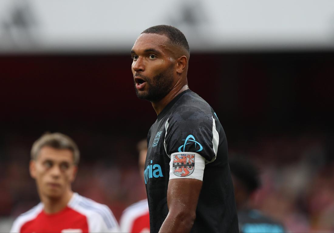 - Arsenal v Bayer 04 Leverkusen, Pre Season Friendly, Emirates Stadium, London, UK - 7th August 2024. Jonathan Tah of Ba