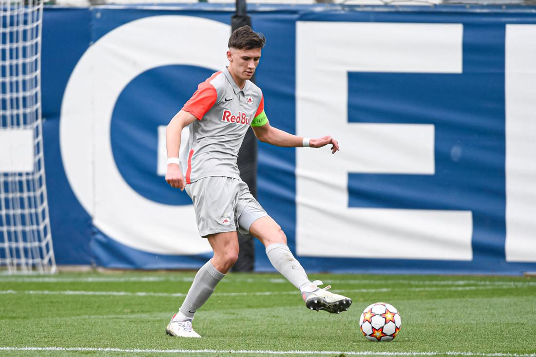 UEFA Youth League - Paris Sg v RB Salzburg Lukas Wallner of RB Salzburg during the UEFA Youth League (U19), Quarter-fina